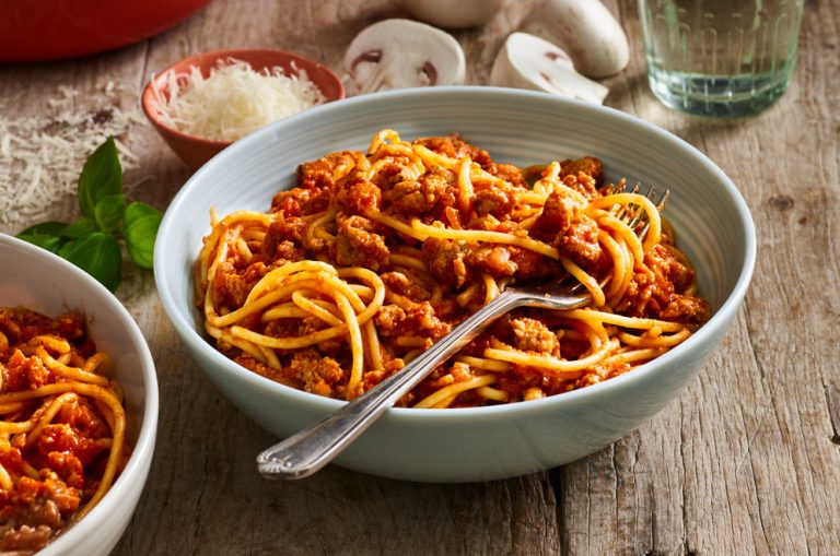 12-Minute Spaghetti and Mushroom Bolognese | Australian Mushrooms