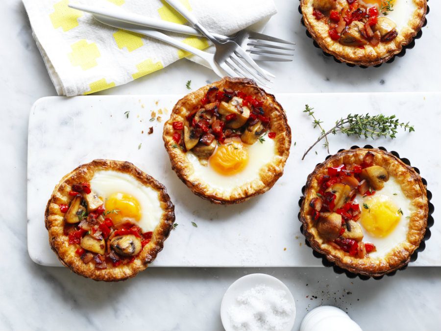 Mushroom Breakfast Tarts