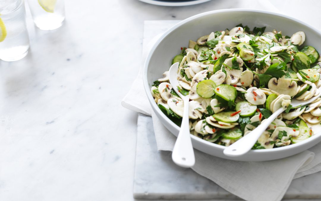 Lemon & Herb Mushroom Salad