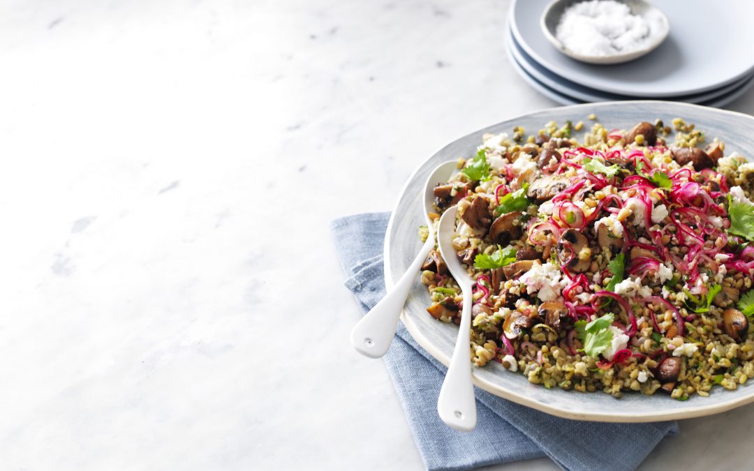 Mushroom and Ancient Grain Salad