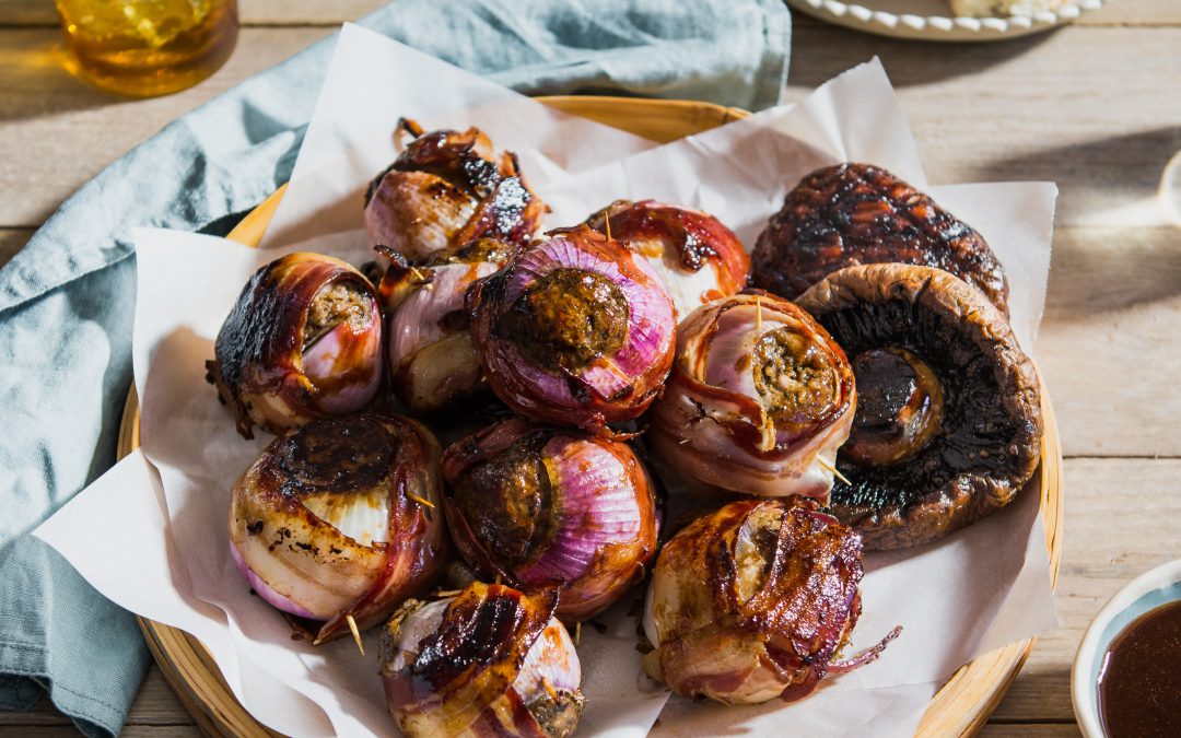 Mushroom BBQ Chicken Bombs