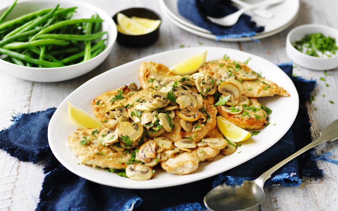 Mushroom, Lemon & Garlic Chicken