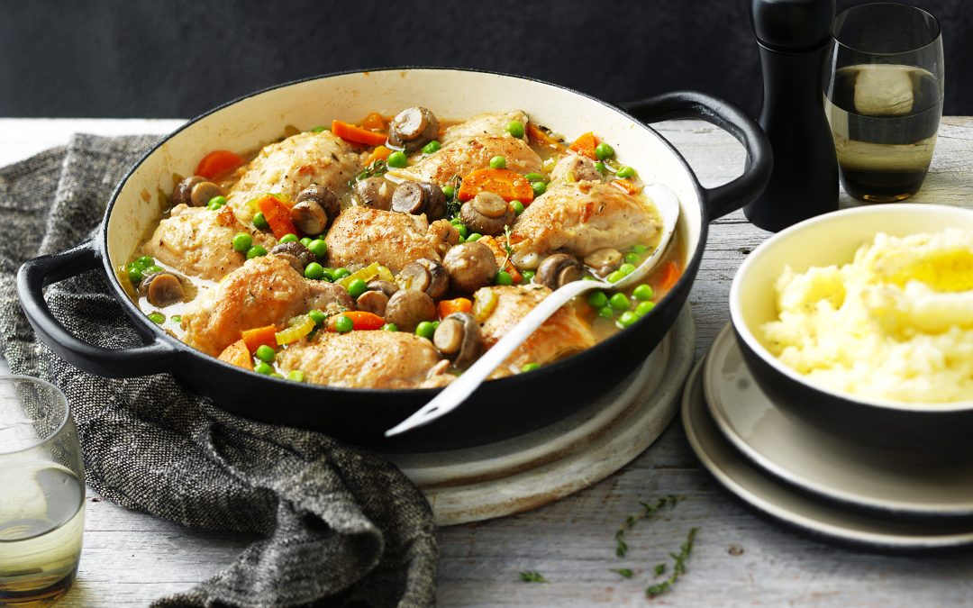 One-Pot Chicken & Mushroom Casserole