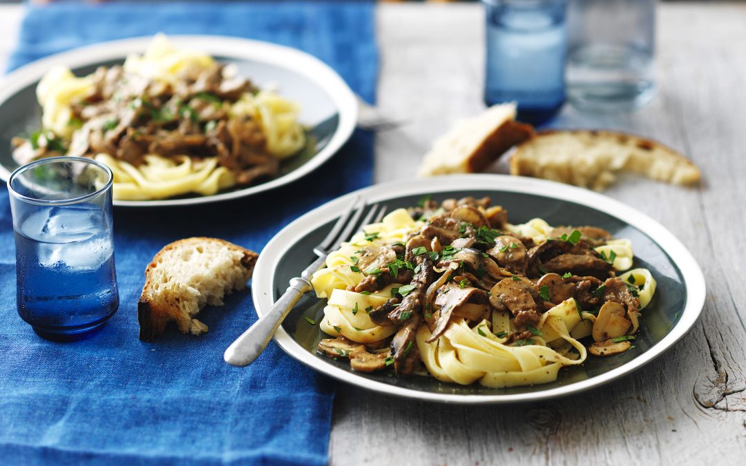 Beef and Mushroom Stroganoff