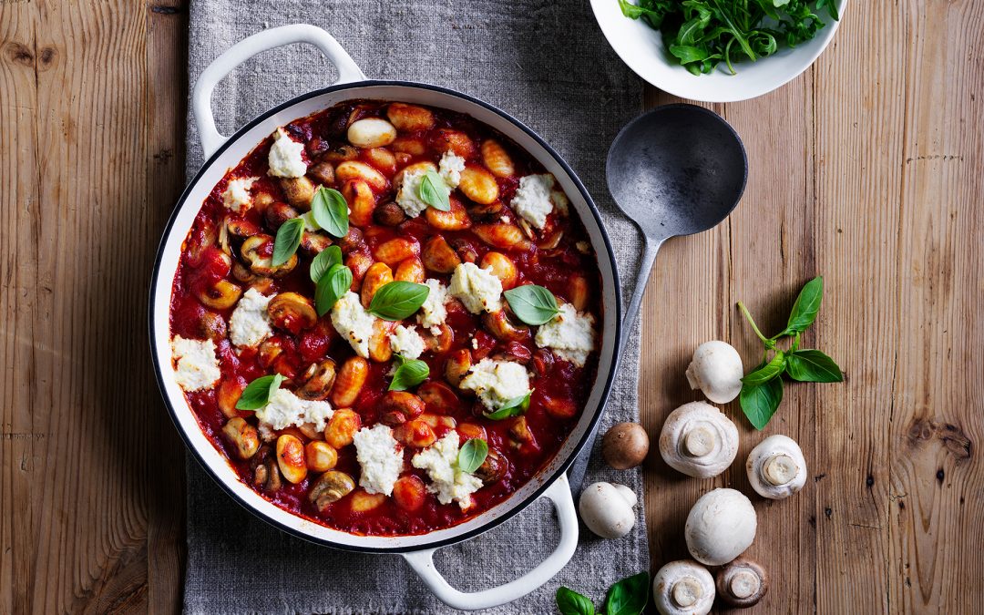 Mushroom Gnocchi Bake