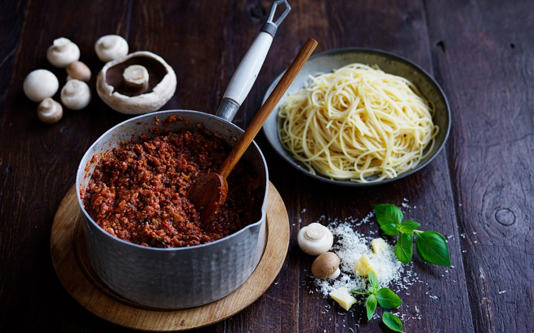 Mushroom Bolognese