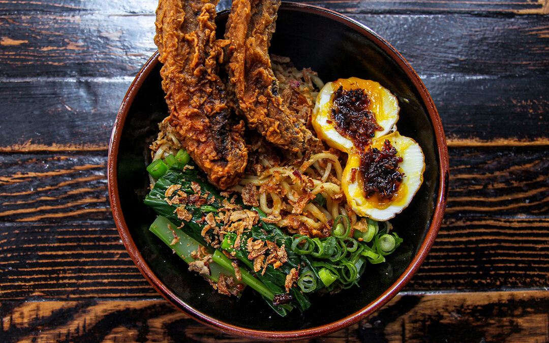 Butter’s Fried Aussie Mushroom and XO Noodles Feat. Kowloon Chilli Co.