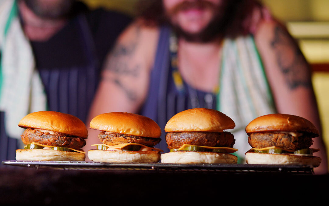 Spicy Fried ‘Shroom Burger