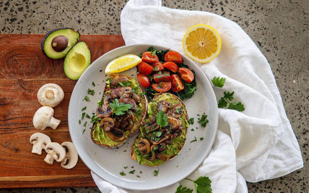 Garlic Mushroom Sourdough