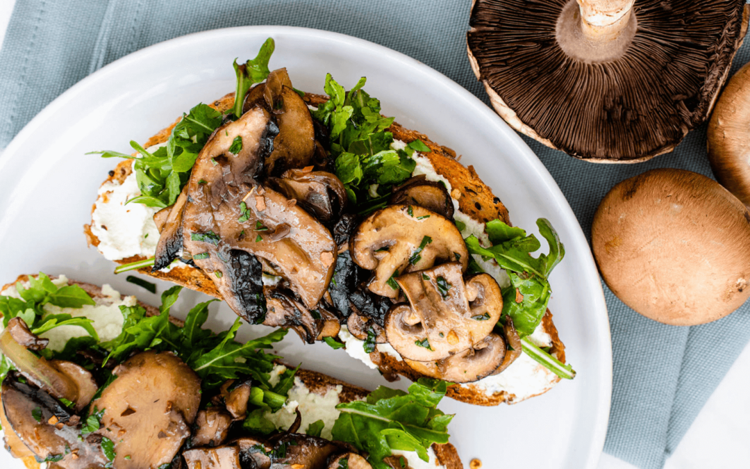 Creamy Mushroom Toast