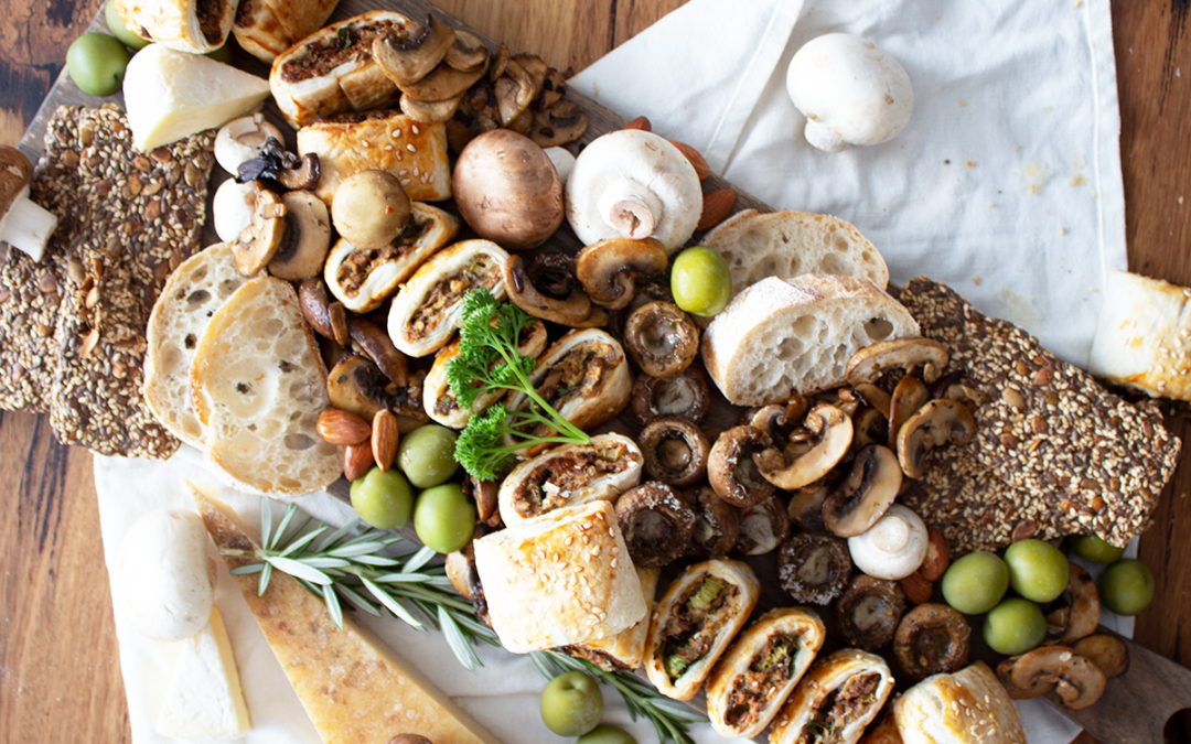 Mushroom Grazing Board