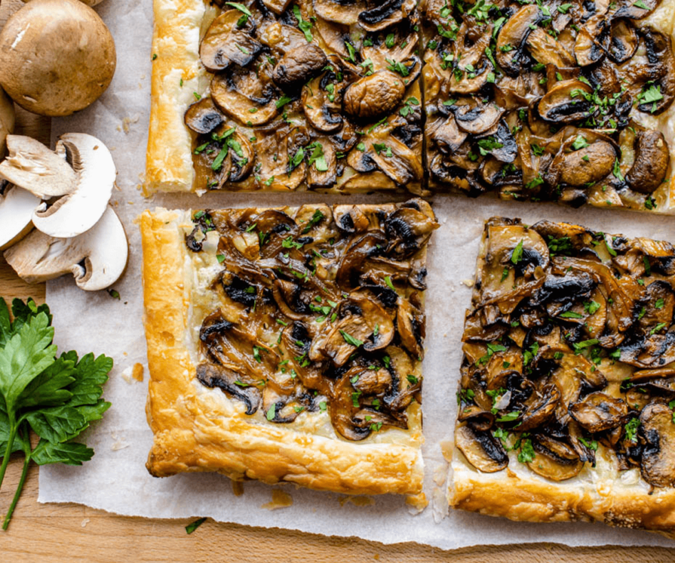 Mushroom Tart | Australian Mushrooms