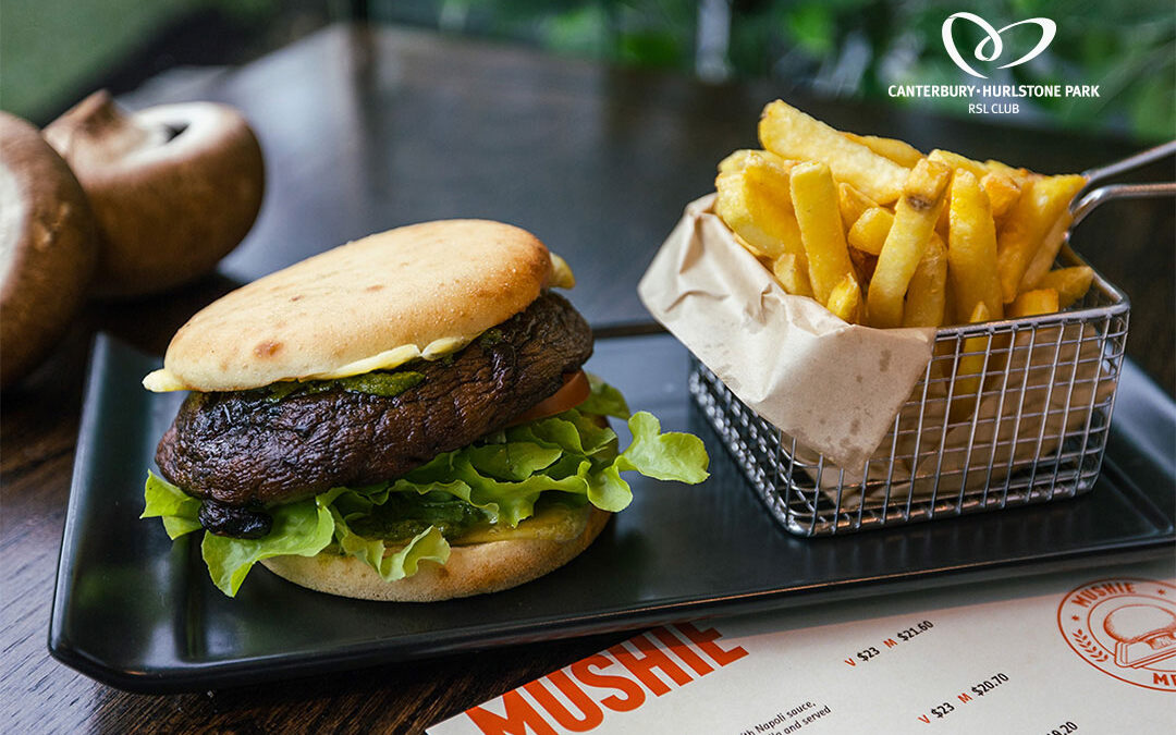 Portobello Mushroom Burger