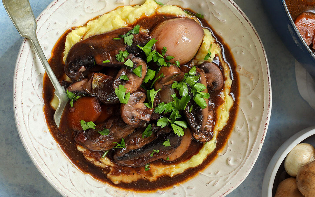 Braised Mushrooms