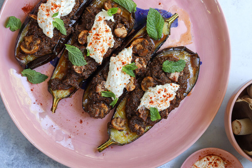 Mushroom Moussaka Australian Mushrooms