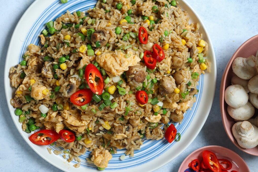 Mushroom Fried Rice | Australian Mushrooms