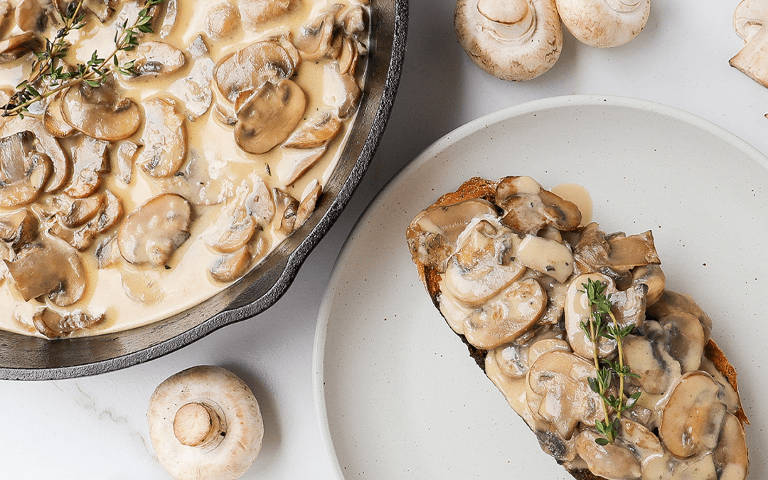 Garlicky Mushroom Sauce