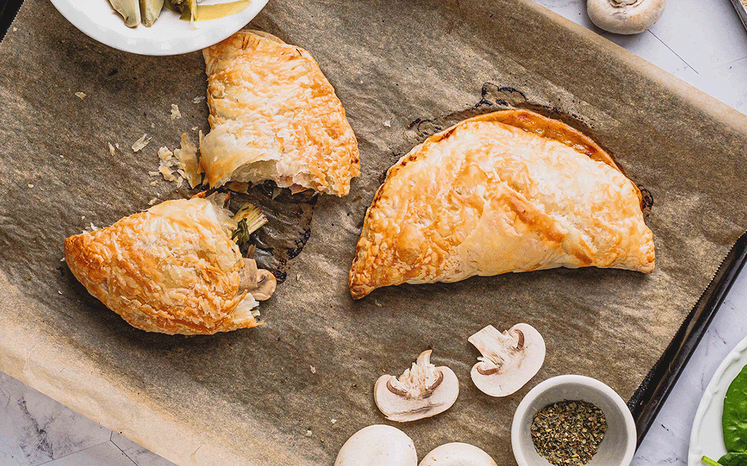 Mushroom Pizza Pockets