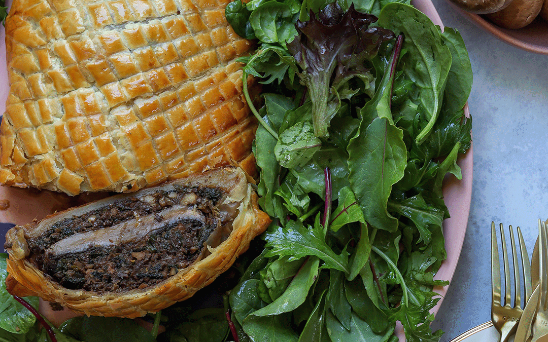 Mushroom wellington