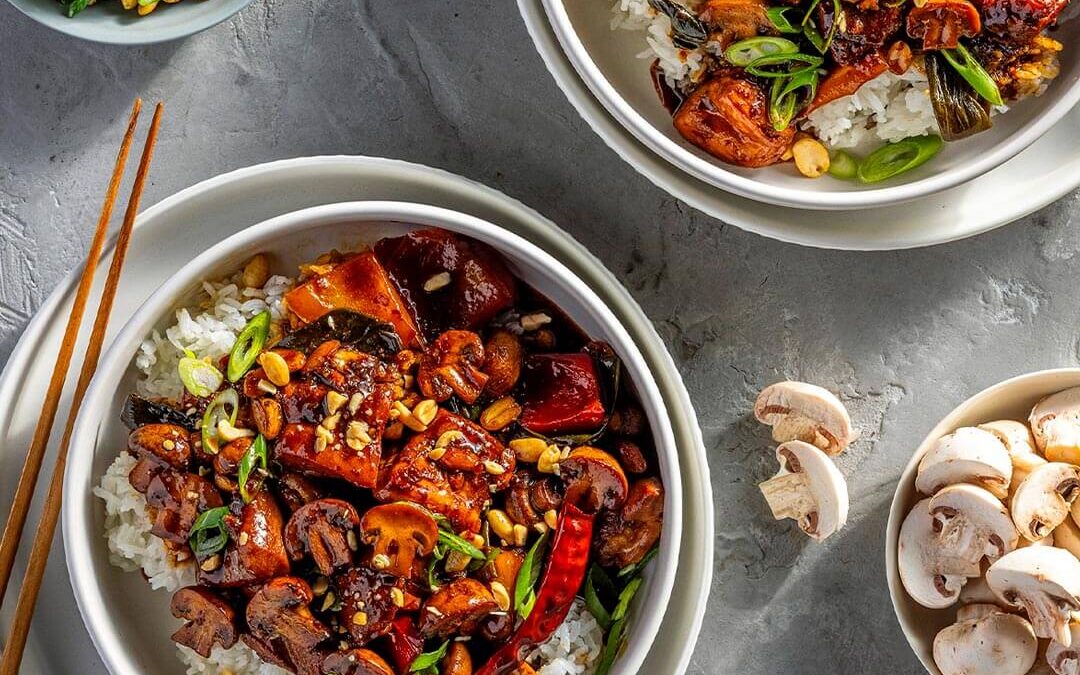 Kung Pao Chicken & Mushrooms