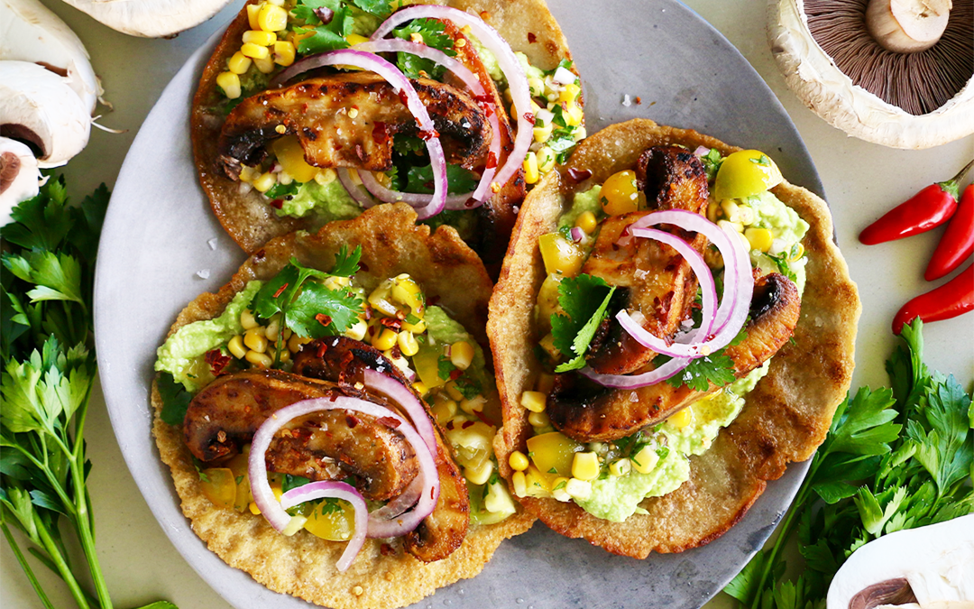 Zesty Mushroom Tacos