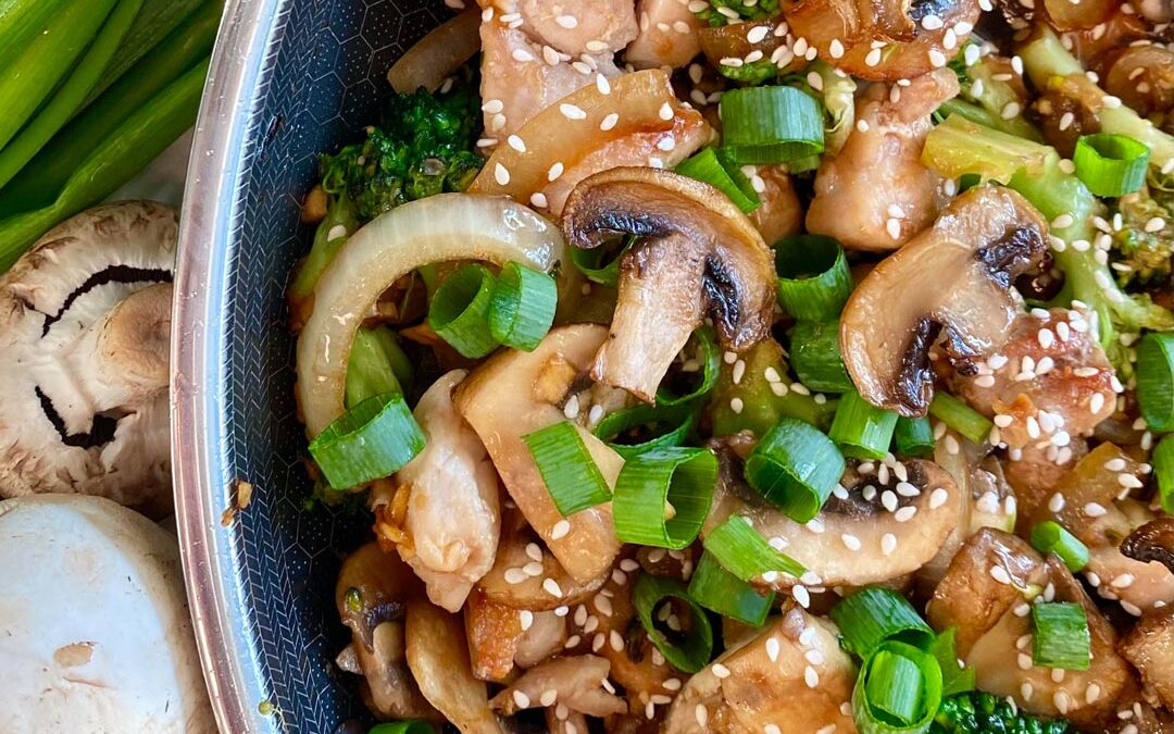 Mushroom stir fry