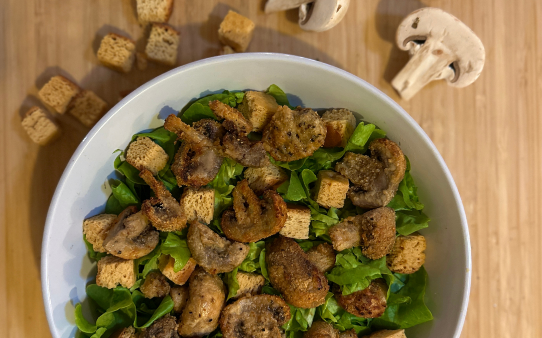 Caesar Salad Flavoured Shaker Bag Mushrooms