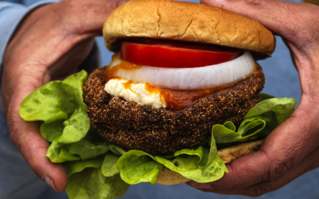 Mushroom Burger by Snacc Boss Raph Rashid