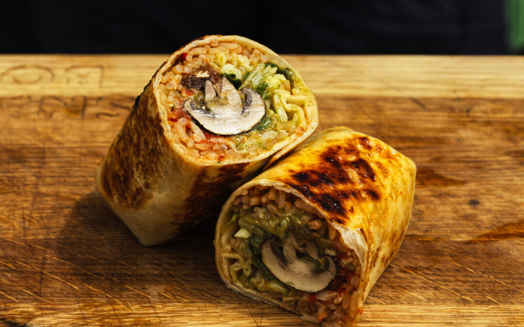 Mushroom Burrito by Snacc Boss Raph Rashid